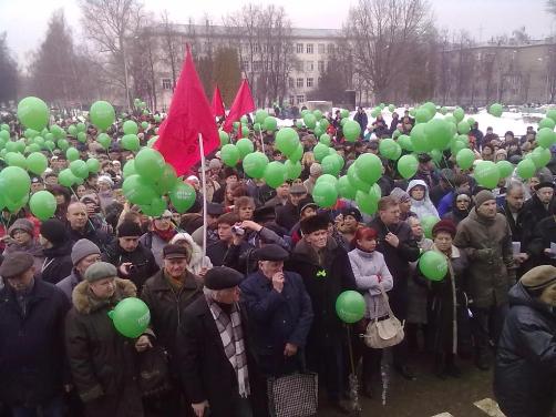 Жуковчане усиливают протестную борьбу