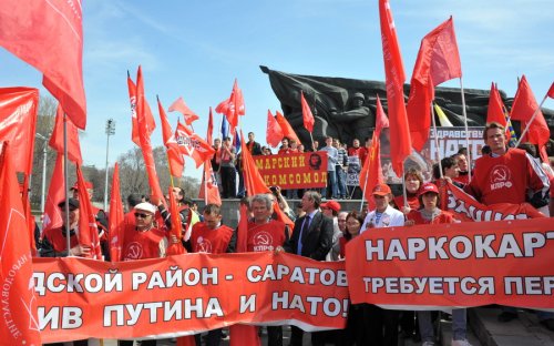 НАТО не пройдет! Репортаж о митинге КПРФ в городе Ульяновске