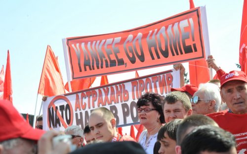 НАТО не пройдет! Репортаж о митинге КПРФ в городе Ульяновске