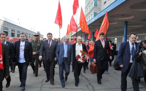 НАТО не пройдет! Репортаж о митинге КПРФ в городе Ульяновске