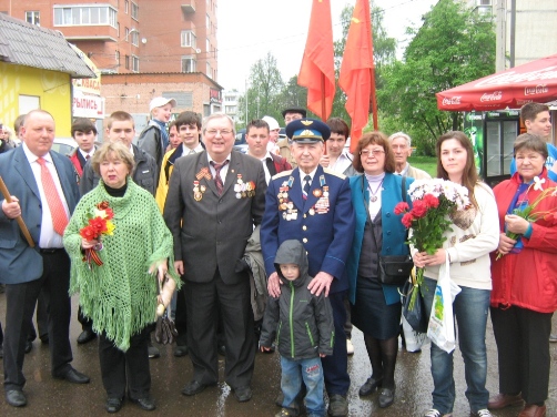 Праздник Победы в городе Троицк