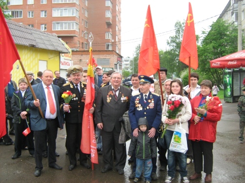 Праздник Победы в городе Троицк