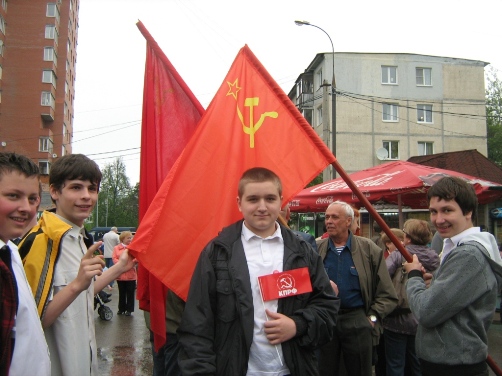 Праздник Победы в городе Троицк
