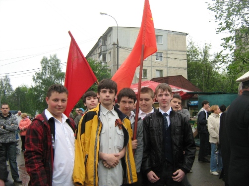 Праздник Победы в городе Троицк