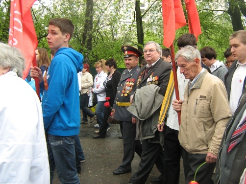 Праздник Победы в городе Троицк