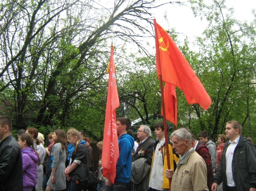 Праздник Победы в городе Троицк