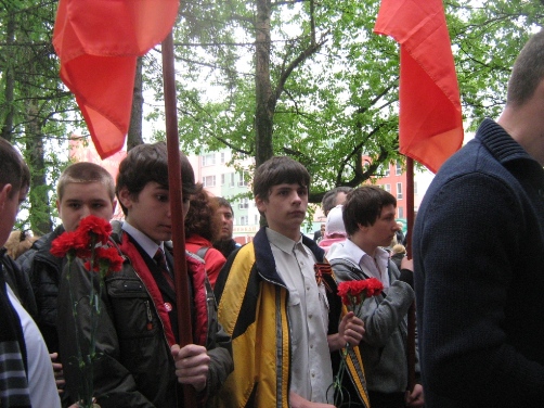 Праздник Победы в городе Троицк