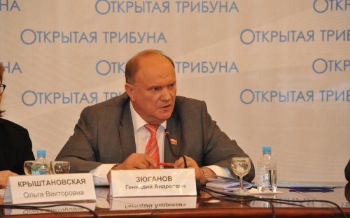 Г.А. Зюганов: Власть обязана вести нормальный диалог на стадии обсуждения любой идеи, а не провоцировать граждан на массовые беспорядки