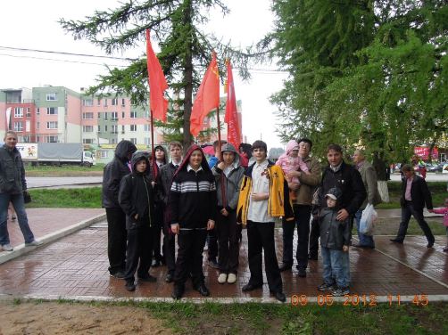 Праздник Победы в городе Троицк