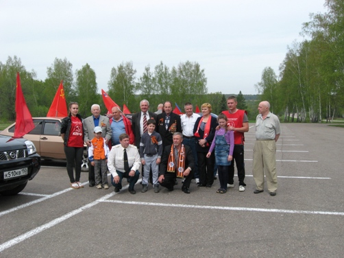 Прошел автопробег в городе Можайске