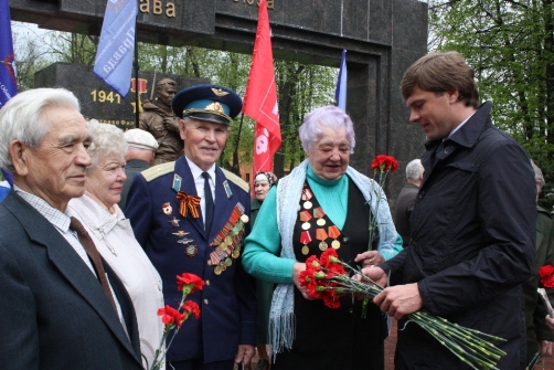 День Победы в подмосковном городе Клин