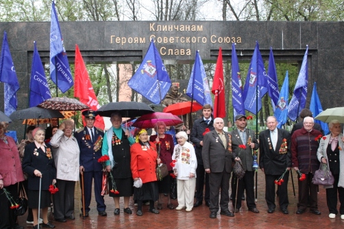 День Победы в подмосковном городе Клин