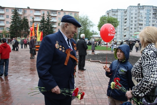 День Победы в подмосковном городе Клин