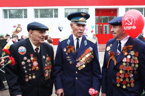 День Победы в подмосковном городе Клин