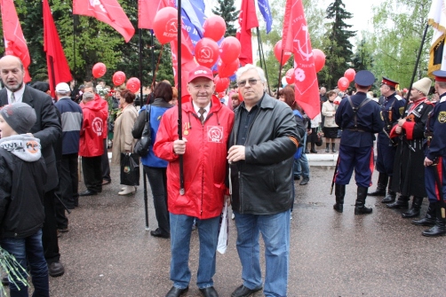 День Победы в подмосковном городе Клин
