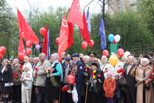 День Победы в подмосковном городе Клин