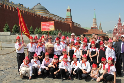 Свыше 4000 пионеров из Подмосковья приняли присягу на Красной площади 