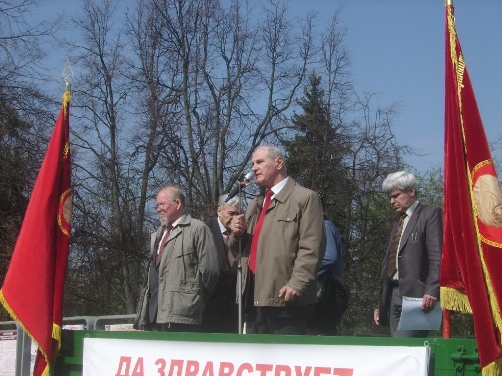 Первомайский митинг в Жуковском