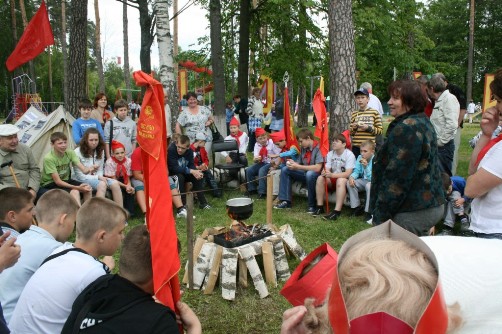 В городе Шатура 90-летие Всесоюзной пионерской организации отметили пионерским Слётом