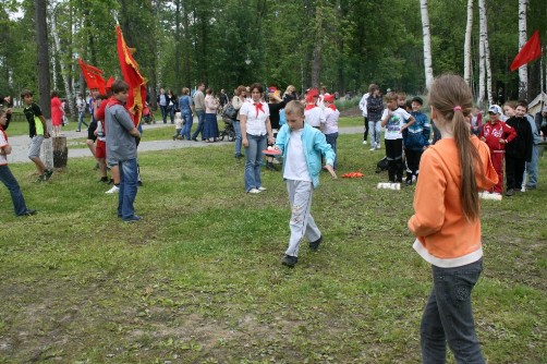 В городе Шатура 90-летие Всесоюзной пионерской организации отметили пионерским Слётом