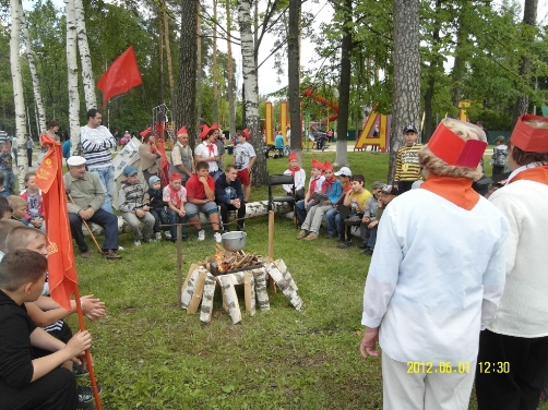 В городе Шатура 90-летие Всесоюзной пионерской организации отметили пионерским Слётом