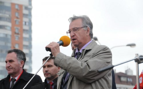 Вечная память павшим защитникам Советской власти! Нет прощения палачам! Акция 4 октября в Москве
