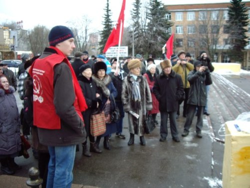 Митинг в Подольске 2 декабря 2012