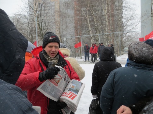 Ни снег, ни ветер Развилку не испугали