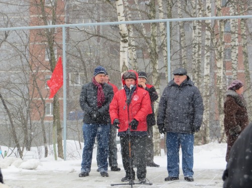 Ни снег, ни ветер Развилку не испугали