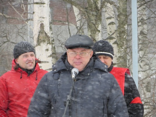Ни снег, ни ветер Развилку не испугали