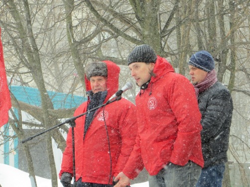 Ни снег, ни ветер Развилку не испугали