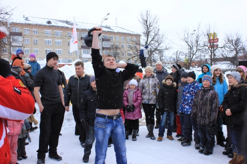 Сергиев Посад. Одна из лучших праздничных площадок у коммунистов