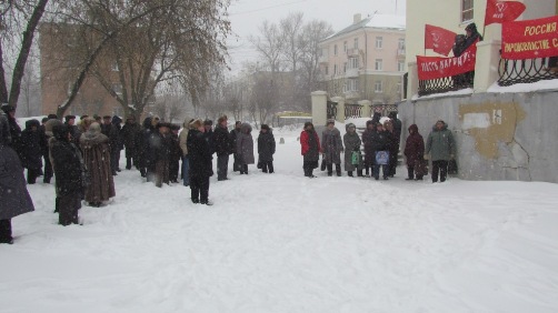 Климовск: Вьюга протеста
