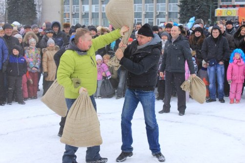 Сергиев Посад. Одна из лучших праздничных площадок у коммунистов