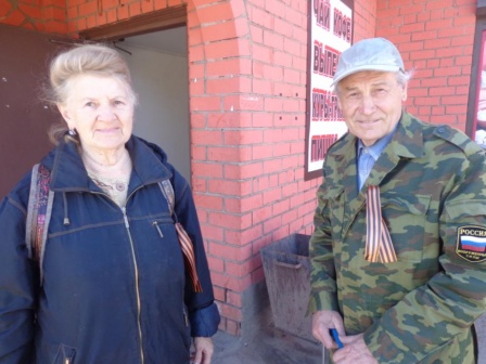 Георгиевская лента в Талдоме