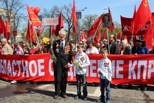 «Впереди – новые победы!» Шествие и митинг 9 мая в Москве