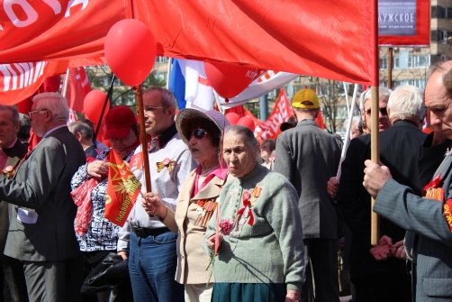«Впереди – новые победы!» Шествие и митинг 9 мая в Москве
