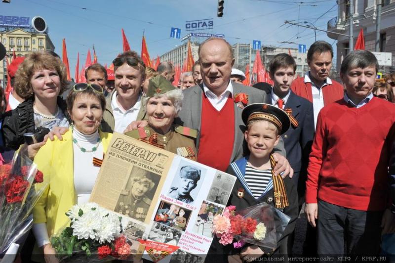«Впереди – новые победы!» Шествие и митинг 9 мая в Москве