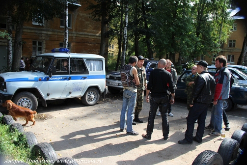 Сергиев Посад: На Дениса Ахромкина налетел Давлатали Хачкулоев