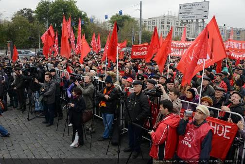 «Не забудем! Не простим!». Итоговый репортаж об акции памяти и траурных мероприятиях в Москве, посвященных 20-й годовщине трагических событий октября 1993 года