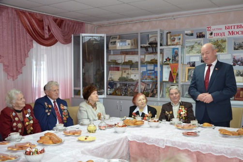 Встреча с ветеранами Великой Отечественной войны в Серпухове
