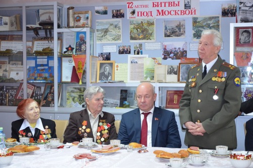 Встреча с ветеранами Великой Отечественной войны в Серпухове