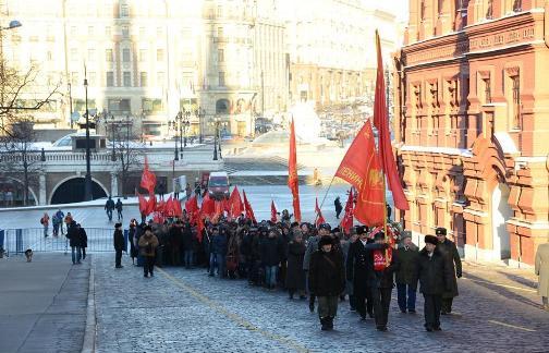 Возложение цветов к Мавзолею В.И. Ленина