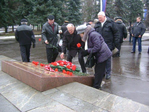 Празднование годовщины Красной Армии