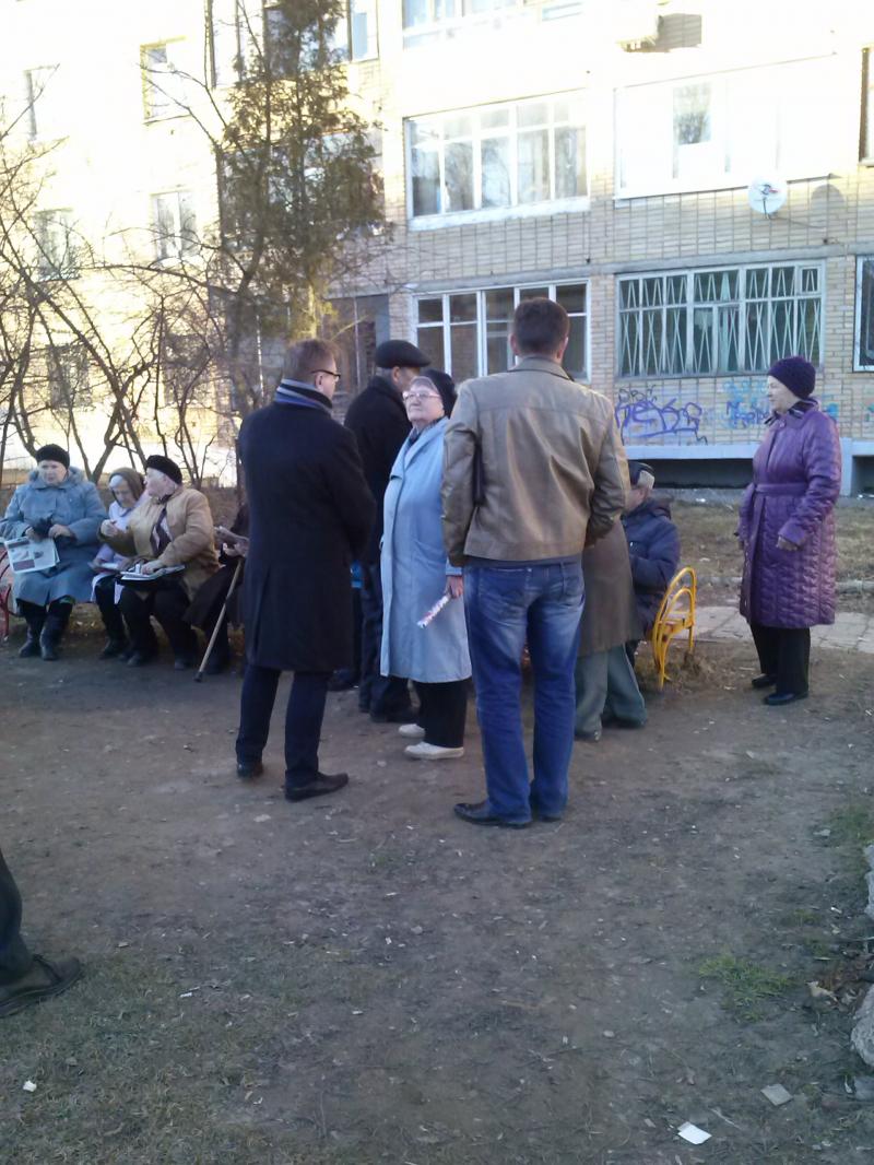 Коммунисты Сергиво-Посадского района выходят в народ 