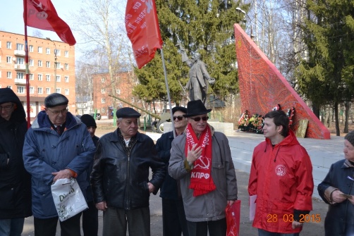 Талдом: Митинг в поддержку законопроекта «О детях войны»