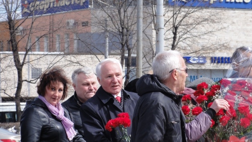 В Подольске отметили 145-ю годовщину со Дня рождения В.И. Ленина