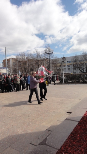 В Подольске отметили 145-ю годовщину со Дня рождения В.И. Ленина