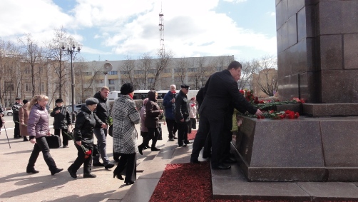 В Подольске отметили 145-ю годовщину со Дня рождения В.И. Ленина