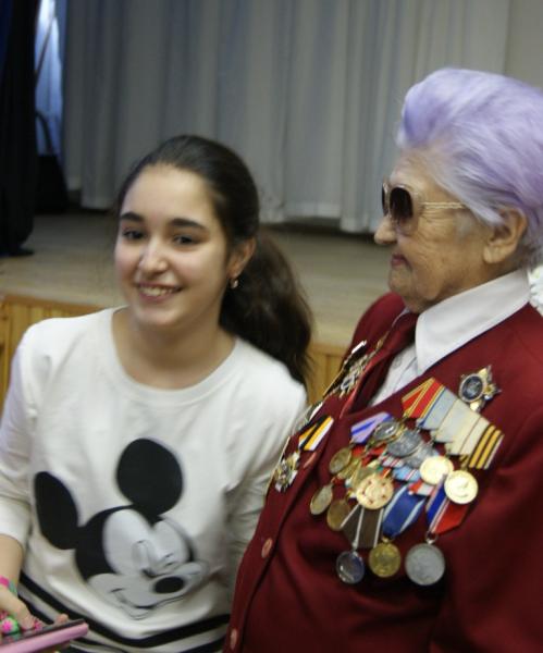 Встреча с ветераном